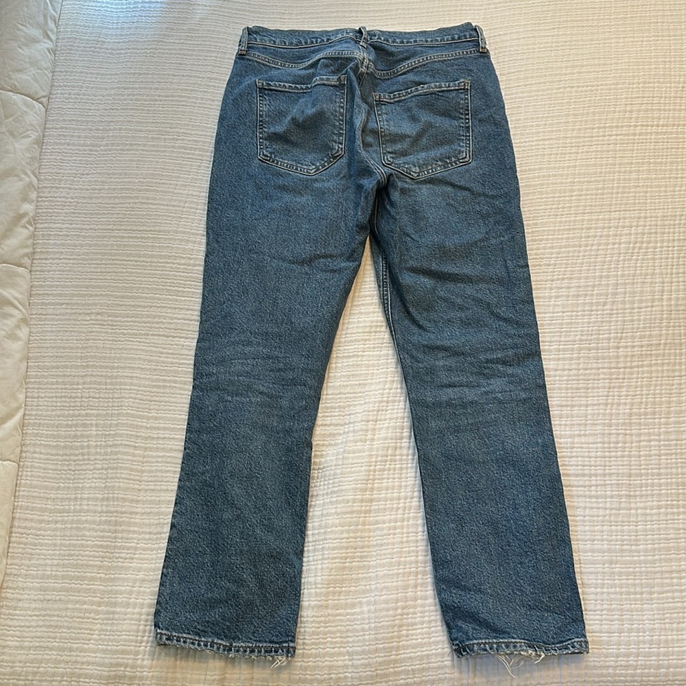 Agolde Riley Crop Jeans - Picture 2 of 3
